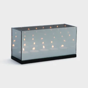 &K Tealight reflection black cinq