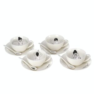 Polspotten - theeset  undressed tea set 4