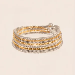 Wouters&Hendrix – statement armband met fijne schakels