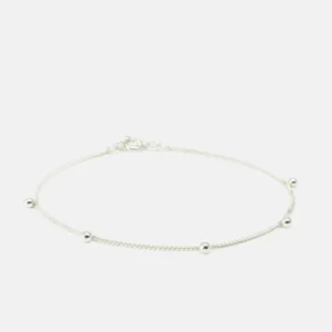 MHL - armband met 5 bolletjes zilver