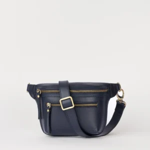 O My Bag - Beck's bum bag classic leather met leather strap