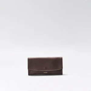 Aesaert - portefeuille camille dark brown