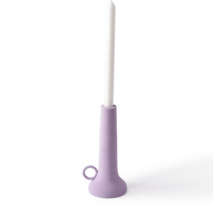 Polspotten - kaarsenhouder spartan lila