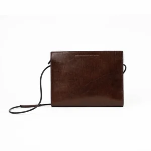 EV – handtas grace chocolade/rubberen riem