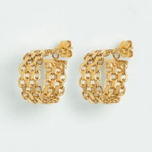 Wouters&Hendrix – oorringen met vallende schakels