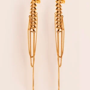 Wouters&Hendrix – oorbellen met verschillende kettinkjes