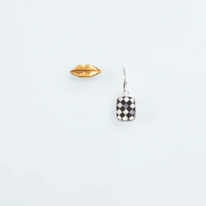 Wouters&Hendrix – oorringen met lip en mozaïek