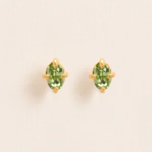 Wouters&Hendrix – peridot kristal studs