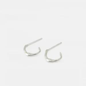 MHL - ruwe hoops zilver