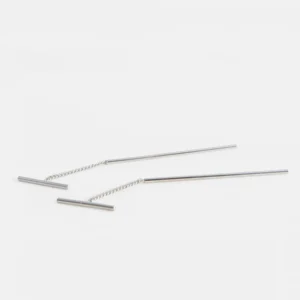 MHL – ear threads met stick zilver