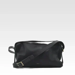 Aesaert - handtas teckel zwart