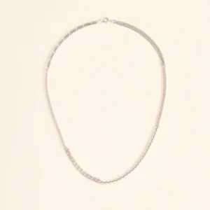 Wouters&Hendrix – chapters ketting zilver