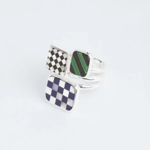 Wouters&Hendrix – statement ring met set van 3 mozaïeken