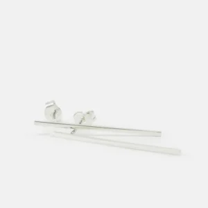 MHL – studs met staafjes zilver