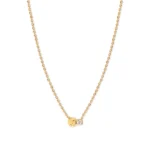 BDM Studio Ketting Zephyr – Kristal & Verguld | 40 cm