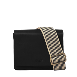 O My Bag – Audrey mini handtas classic leather (z/w riem)