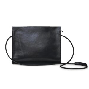 EV – handtas grace zwart/rubberen riem