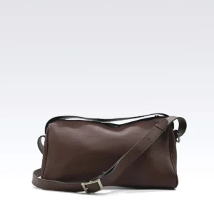 Aesaert - handtas teckel dark brown