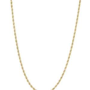 EB - vergulde ketting met rope motief