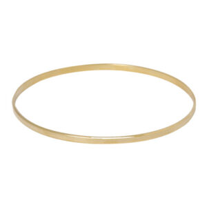 EB - vergulde platte bangle