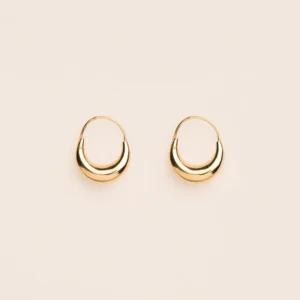 Wouters&Hendrix – 18K gouden medium hoops