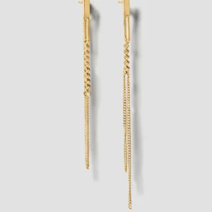 Lore Van Keer – noctis oorbellen met kettingen