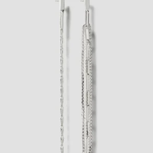 Lore Van Keer – noctis assymetrische oorbellen met kettingen