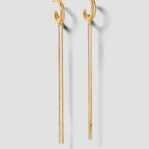 Lore Van Keer - noctis oorringen met kettingen