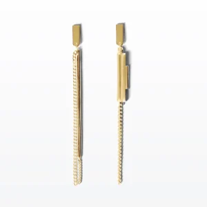 Lore Van Keer – situ oorbellen met ketting