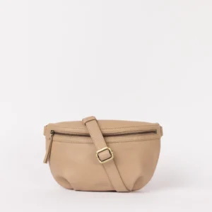 O My Bag -  Milo bum bag soft grain leather sand