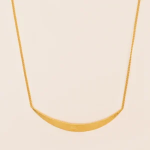 Wouters&Hendrix – ketting met gehamerd element