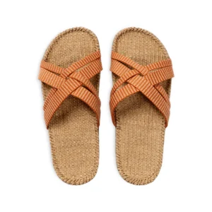 Shangies - sandalen orange stripes