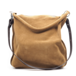 Ellen Truijen Electra Medium Suede Handtas – Suede Mos