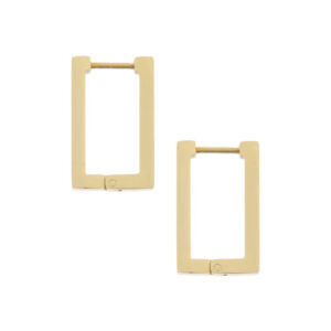 EB - creolen rechthoek (2cm)