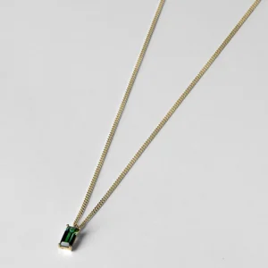 Lore Van Keer –  credo ketting met spinel toermalijn verguld zilver