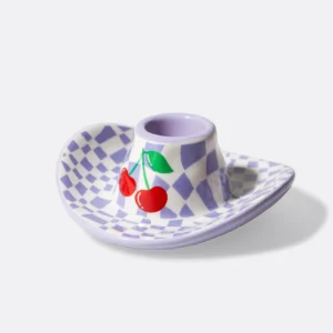 DOIY - kaarshouder cowboy hoed lila