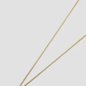 Lore Van Keer – noctis minimalistische ketting met rookkwarts