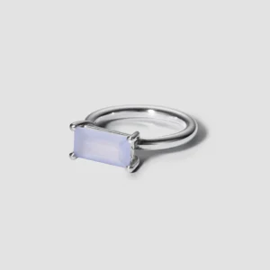 Lore Van Keer – sync ring met calcedoon zilver