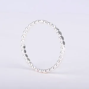 CW - ring flat pearl