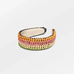 BS - wijde dalia haarband multi color