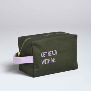 La cerise – toilettas cube ready kale groot