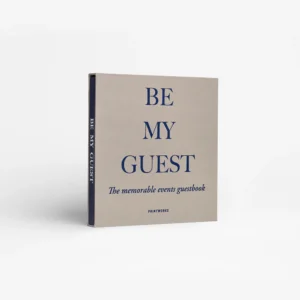 PW - guest book grey/navy