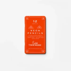PW - neon colour pencils