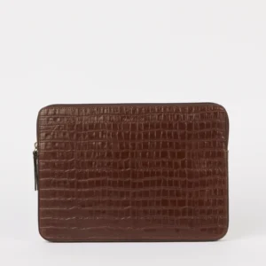 O My Bag - laptop sleeve croco leather