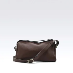 Aesaert - handtas teckel mini dark brown