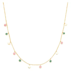 Lulu - ketting boho groen