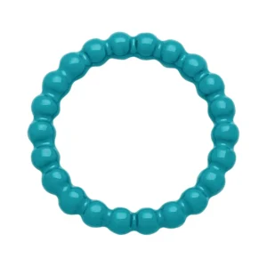 Lulu - ball-ring retro blauw