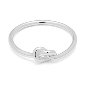 Lulu – ring met love knoop zilver
