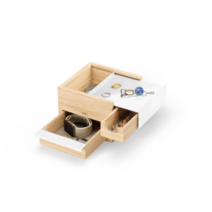 Umbra - stowit mini juwelendoos naturel/wit