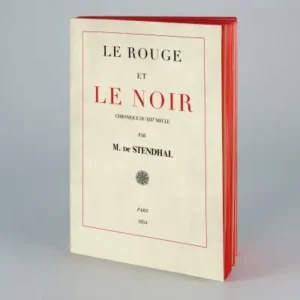 Blanco Boek - Le rouge et le noir